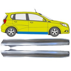 Teljes küszöb hoz Chevrolet Aveo 2006-2011 / Bal+Jobb / HATCHBACK / Készlet 14557