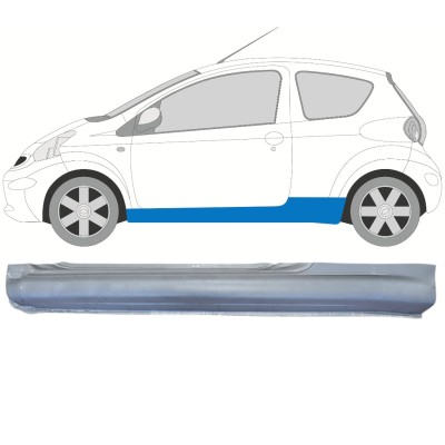 Teljes küszöb hoz Toyota Aygo 2005-2012 / Bal 14559