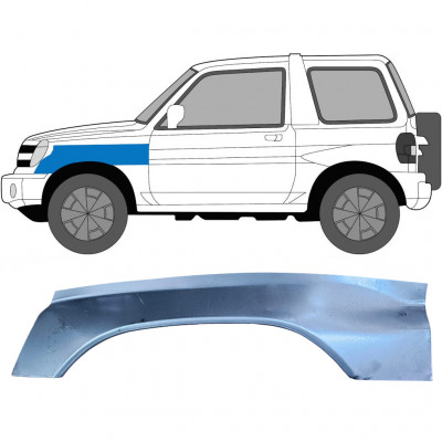 Első sárvédő javító panel hoz Mitsubishi Pajero Pinin 1998- / Bal 6832