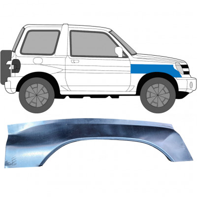 Első sárvédő javító panel hoz Mitsubishi Pajero Pinin 1998- / Jobb 6831