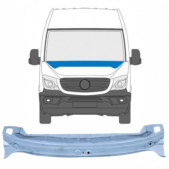 Szélvédő alatti lemez javító panel hoz Mercedes Sprinter 2006-2013 5980