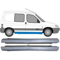 Küszöb javító panel hoz Citroen Berlingo 1996-2008 / Bal+Jobb / Készlet 14130
