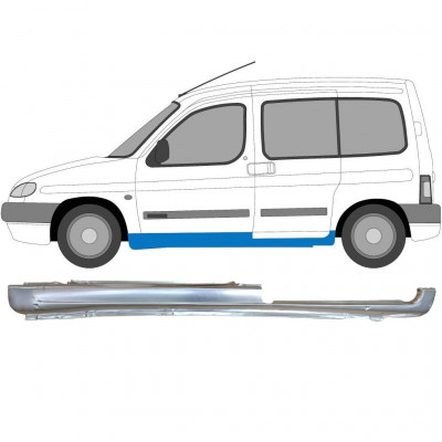 Küszöb javító panel hoz Peugeot Partner 1996- / Bal 6955