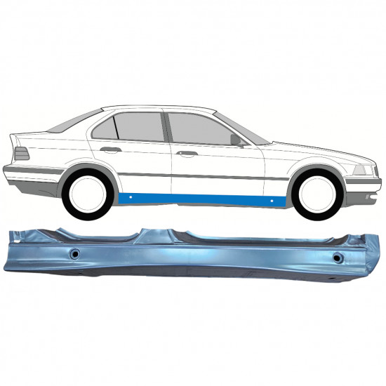 Teljes küszöb hoz BMW 3 E36 1990-2000 / Jobb 11095