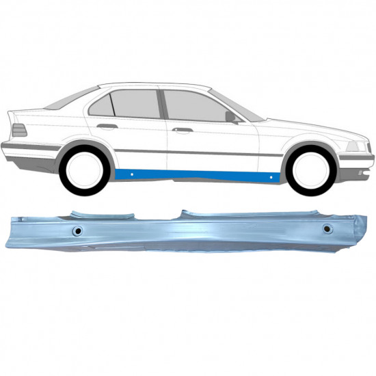 Teljes küszöb hoz BMW 3 E36 1990-2000 / Jobb 6215