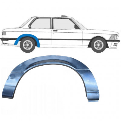 Hátsó sárvédő javító panel hoz BMW 3 E21 1975-1984 / Jobb 6412