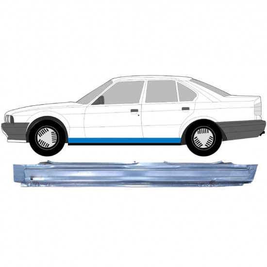 Teljes küszöb hoz BMW 5 E34 1987-1996 / Bal 6398