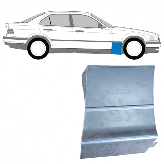 Első sárvédő javító panel hoz BMW E36 3 Limo/ 1990-2000 / Jobb / COMBI 7811