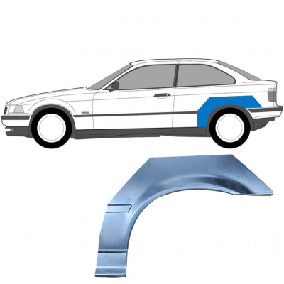 Hátsó sárvédő javító panel hoz BMW 3 E36 1994-2000 / Bal / COMPACT 5502