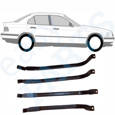 Tartószalag üzemanyagtartály hoz BMW 3 E36 1990-1999 9306