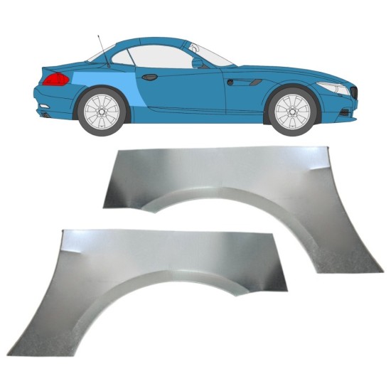 Hátsó sárvédő javító panel hoz BMW Z4 2009-2016 / Bal+Jobb / Készlet 16327