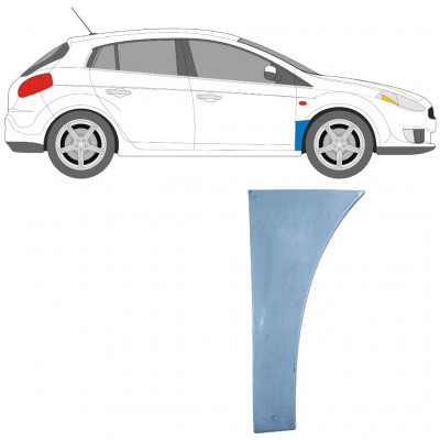 Első sárvédő javító panel hoz Fiat Bravo II 2007-2014 / Jobb 11543