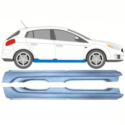 Küszöb javító panel hoz Fiat Bravo II 2007-2014 / Bal+Jobb / Készlet 10226