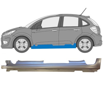 Teljes küszöb hoz Citroen C3 2009-2016 / Bal 14636