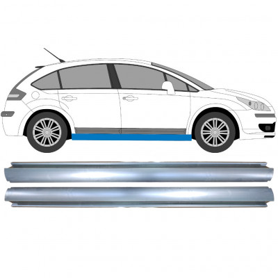 Küszöb javító panel hoz Citroen C4 2004-2011 / Bal = Jobb (szimmetrikus) / Készlet 9520