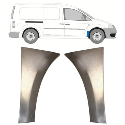 Első sárvédő javító panel hoz Volkswagen Caddy 2004-2020 / Bal+Jobb / Készlet 14698