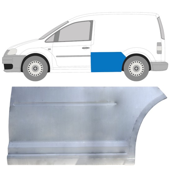 Oldalsó javító panel hoz Volkswagen Caddy 2004-2020 / Bal 16282