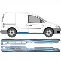 Teljes küszöb hoz Volkswagen Caddy 2004-2020 / Bal+Jobb / Készlet 9558