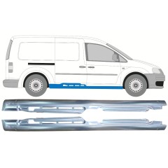 Teljes küszöb hoz Volkswagen Caddy 2004-2020 / Bal+Jobb / Készlet 10993