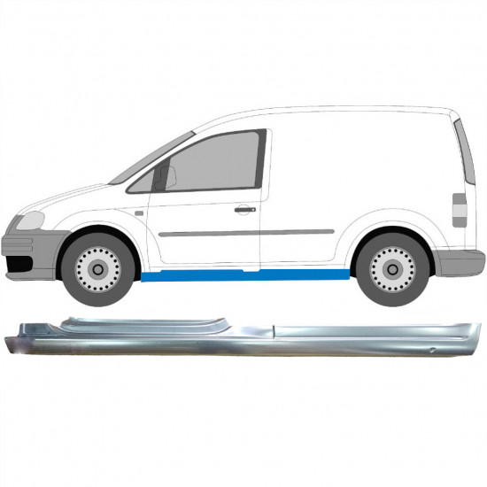 Küszöb javító panel hoz VW Caddy III 2004-2015 / Bal 6086