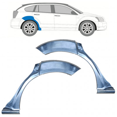 Hátsó sárvédő javító panel hoz Dodge Caliber 2006-2013 / Készlet 9831