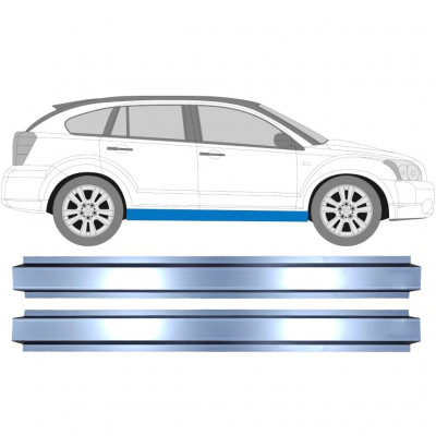 Belső küszöb javító panel hoz Dodge Caliber 2006-2013 / Bal = Jobb (szimmetrikus) / Készlet 10087