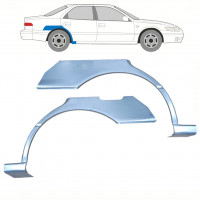 Hátsó sárvédő javító panel hoz Toyota Camry 1996-2001 / Készlet 10269