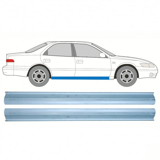 Küszöb javító panel hoz Toyota Camry 1996-2001 / Bal = Jobb (szimmetrikus) / Készlet 10601