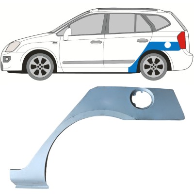 Hátsó sárvédő javító panel hoz Kia Carens 2006-2013 / Bal 16816