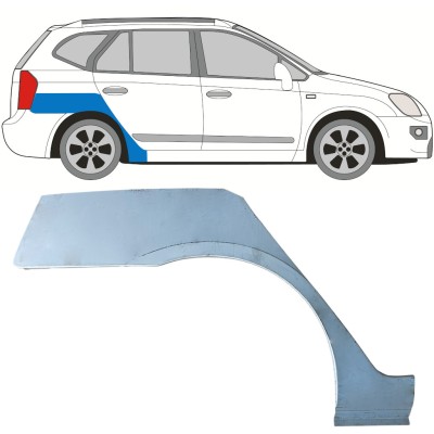 Hátsó sárvédő javító panel hoz Kia Carens 2006-2013 / Jobb 16815