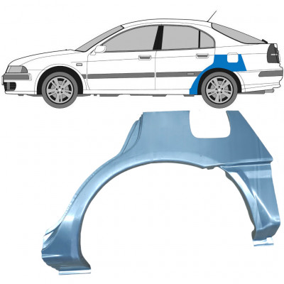 Hátsó sárvédő javító panel hoz Mitsubishi Carisma 1995-2006 / Bal 5978