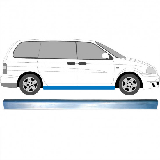 Küszöb javító panel hoz Kia Carnival 1998-2006 / Bal = Jobb (szimmetrikus) 9326