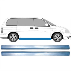 Küszöb javító panel hoz Kia Carnival 1998-2006 / Bal = Jobb (szimmetrikus) / Készlet 10691