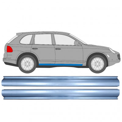 Küszöb javító panel hoz Porsche Cayenne 2002-2010 / Bal = Jobb (szimmetrikus) / Készlet 10002