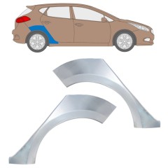 Hátsó sárvédő javító panel hoz Kia Ceed 2012-2018 / Bal+Jobb / Készlet 16336