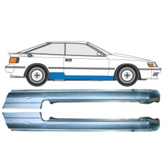 Teljes küszöb hoz Toyota Celica T16 1985-1989 / Bal+Jobb / Készlet 9712