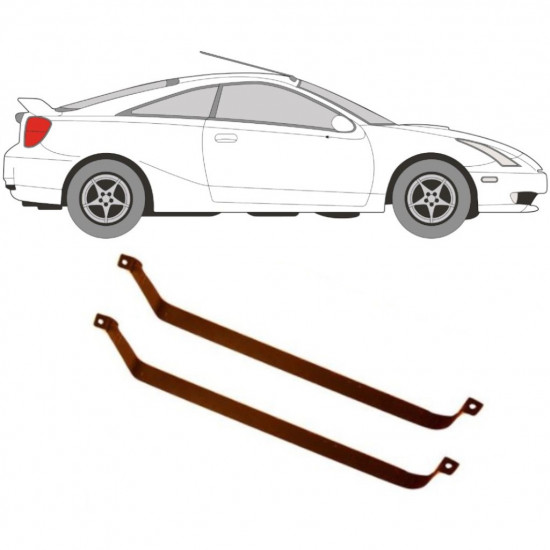 Tartószalag üzemanyagtartály hoz Toyota Celica 1999-2005 9363