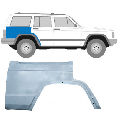 Hátsó sárvédő javító panel hoz Jeep Cherokee XJ 1984-2001 / Jobb 5255