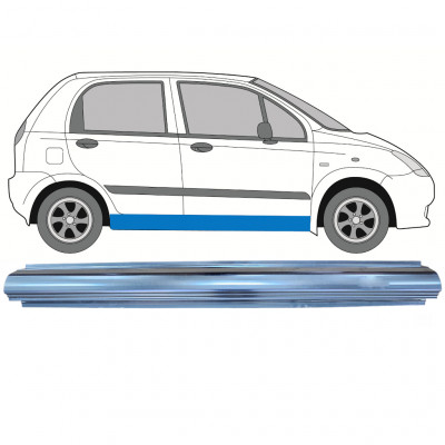 Küszöb javító panel hoz Chevrolet Spark 2005-2010 / Bal = Jobb (szimmetrikus) 7392