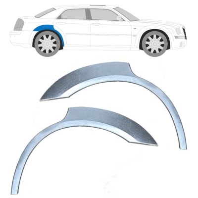 Hátsó sárvédő javító panel hoz Chrysler 300C 2004-2011 / Bal+Jobb / Készlet 17207