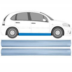 Alsó küszöb javító panel hoz Citroen C3 2002-2010 / Bal+Jobb / Készlet 16122