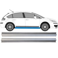 Alsó küszöb javító panel hoz Citroen C4 2004-2011 / Bal+Jobb / Készlet 16042