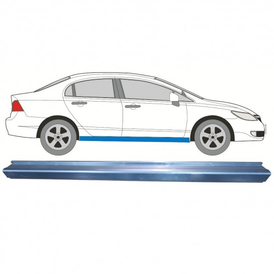 Küszöb javító panel hoz Honda Civic 2005-2011 / Jobb 11006