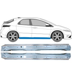 Teljes küszöb hoz Honda Civic 2005-2011 / Bal+Jobb / Készlet 9668