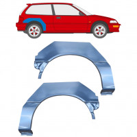 Hátsó sárvédő javító panel hoz Honda Civic 1987-1991 / Bal+Jobb / Készlet 10612