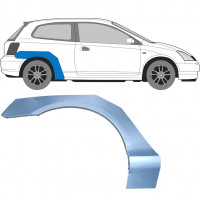 Hátsó sárvédő javító panel hoz Honda Civic 2001-2005 / Jobb 7181