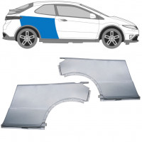 Hátsó sárvédő javító panel hoz Honda Civic 2005-2011 / Bal+Jobb / Készlet 9617