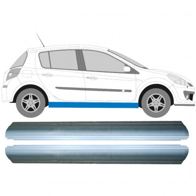 Küszöb javító panel hoz Renault Clio 2005-2014 / Bal+Jobb / Készlet 9811