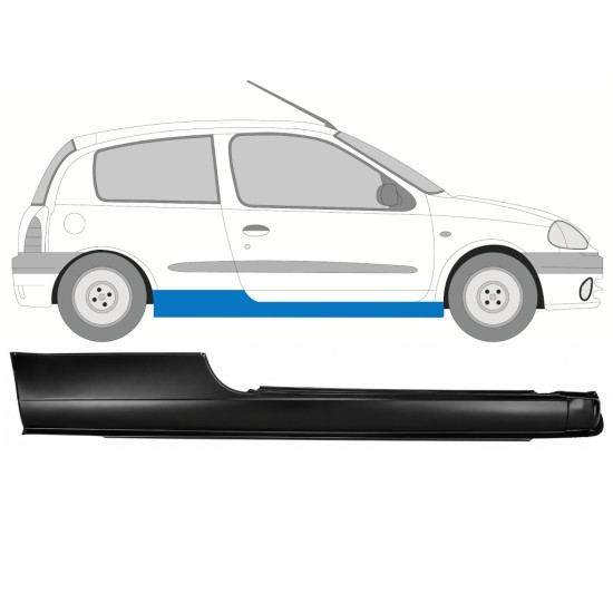 Teljes küszöb hoz Renault Clio II 1998-2012 / Jobb 17162