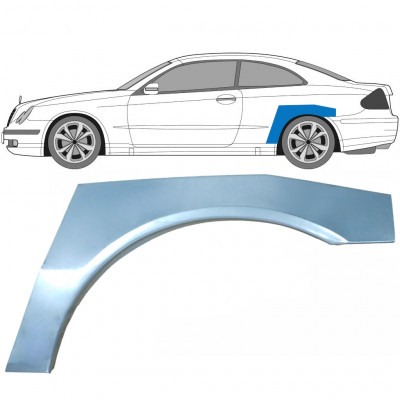 Hátsó sárvédő javító panel hoz Mercedes CLK 2002-2009 / Bal 5937